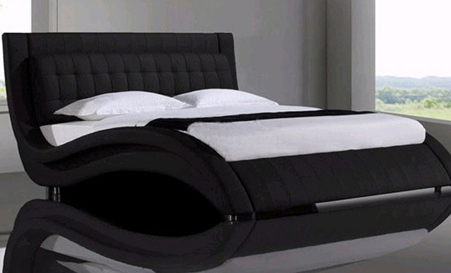 Leather Bed- Model 15